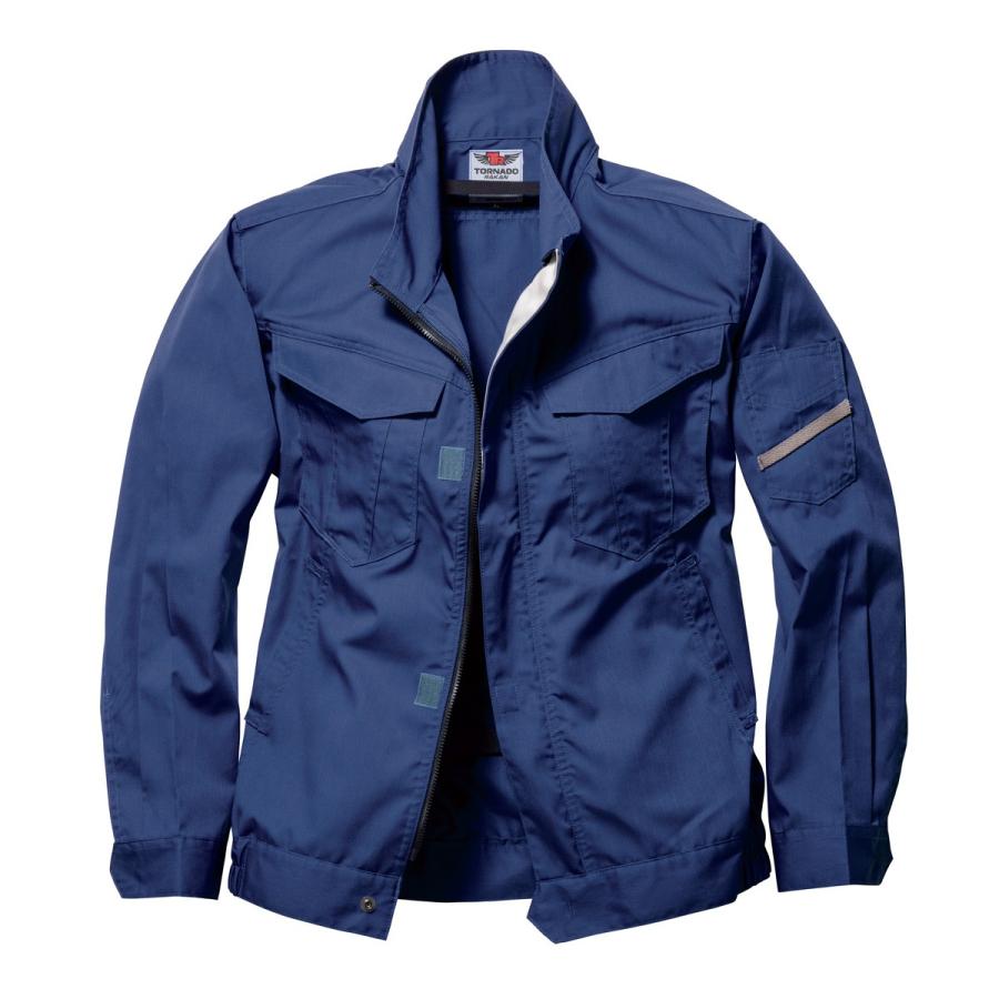 空調作業服 熱中症 熱中症対策 熱射病 服のみ 長袖ブルゾン ポリ65%綿35% 丈夫 撃涼の通風性 楽らく電池操作 トルネードラカン TR3261【在庫限り】 |  | 01