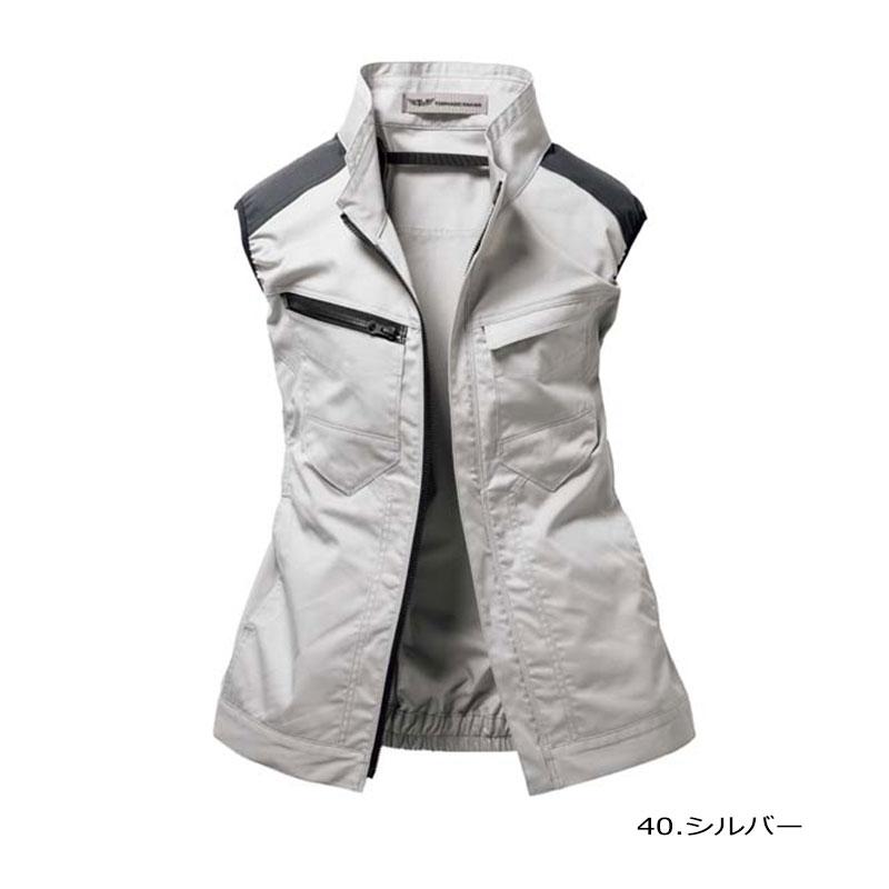 トルネードラカン 空調空冷服 熱中症 ベスト 服のみ ストレッチ ポリエステル 綿 通風性 便利な電池操作 TORNADO RAKAN 夏 外作業 メンズ レディース TR3591 |  | 01