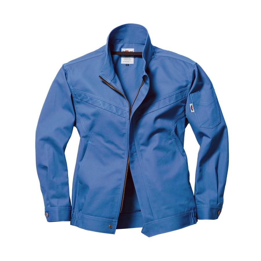 空調空冷服 熱中症対策 服のみ 長袖ブルゾン 綿100% 火の粉や油汚れに強い 肉厚で丈夫 撃涼の通風性 楽らく電池操作 トルネードラカン TR5161【在庫限り】 |  | 02