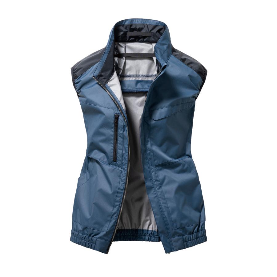 空調作業服 熱中症 熱中症対策 熱射病 服のみ ベスト ポリエステル100% アルミ遮光 UVカット 便利な電池操作 トルネードラカン TRA1791【02のみ在庫限り】 |  | 01