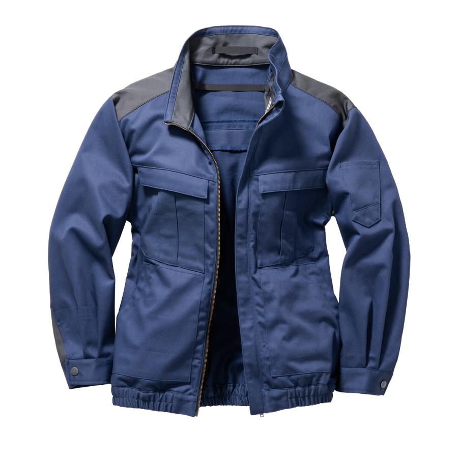 空調作業服 熱中症 熱中症対策 熱射病 長袖 服のみ フルハーネス対応 綿100% 防炎加工 便利な電池操作 トルネードラカン TRF5261【在庫限り】 |  | 01