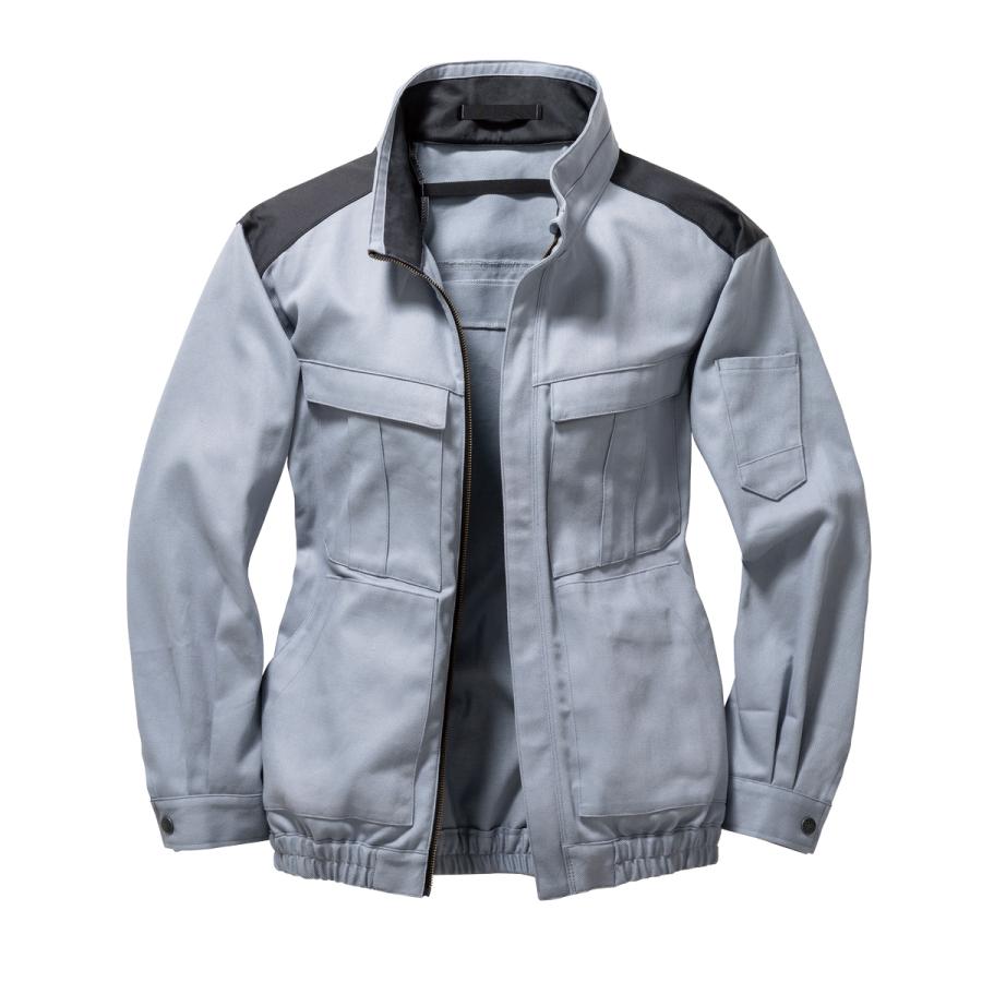 空調作業服 熱中症 熱中症対策 熱射病 長袖 服のみ フルハーネス対応 綿100% 防炎加工 便利な電池操作 トルネードラカン TRF5261【在庫限り】 |  | 02