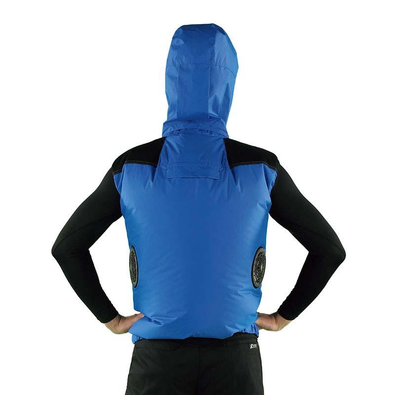 トルネードラカン 空調空冷服 熱中症対策 ベスト 服のみ ハーネス対応 遮熱 フード付き ポリ100% TORNADO RAKAN 夏 外作業 メンズ レディース TRT1891 |  | 07