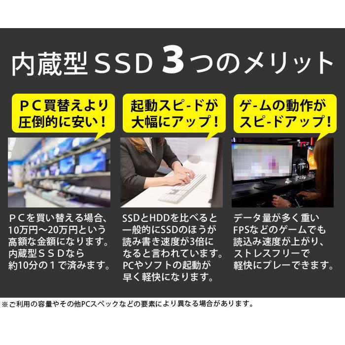 内蔵 SSD 1TB 大容量 5年保証 スペーサー付 2.5インチ SSD SATA3 6GB/s