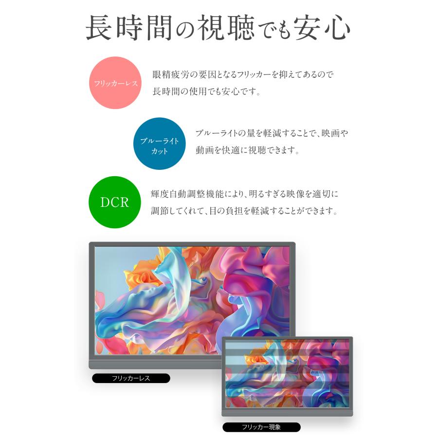 WINTEN モバイルモニター ゲーミング モニター 高画質 フルHD WINTEN モバイルモニター ゲーミング モニター 高画質 フルHD