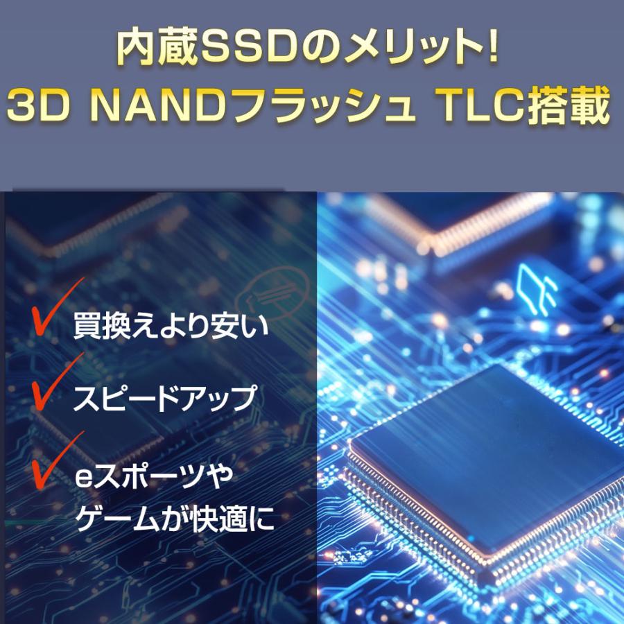 【バルク品】WINTEN SSD 128GB 内蔵型SSD 3年保証 2.5インチ SATA3 6GB/s 3D NAND PS4 動作確認済 フラッシュ搭載 エラー訂正 省電力 WTC400-SSD-128GB 6131 | WINTEN | 02