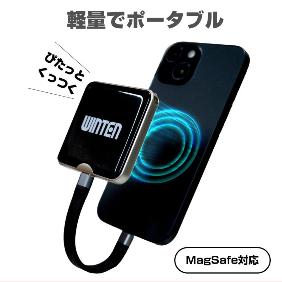 WINTEN WINTEN 4TB マグネット式 外付け SSD ポータブルSSD 3年保証