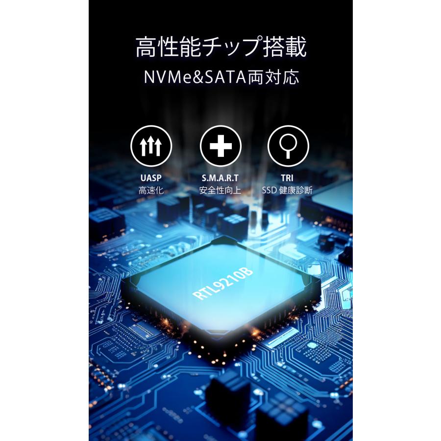 WINTEN 【外付けケースセット】WINTEN SSD M.2 1TBセット【5年保証】M