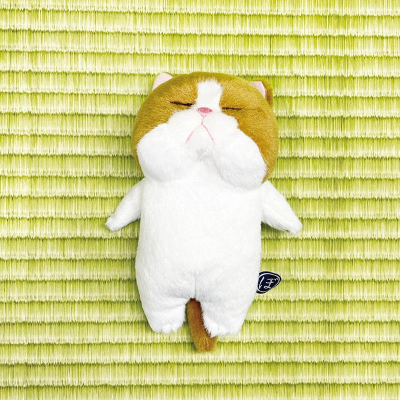 ぼうみたいなねこ ぬいぐるみ 猫 内藤デザイン研究所 へそ天 送料別