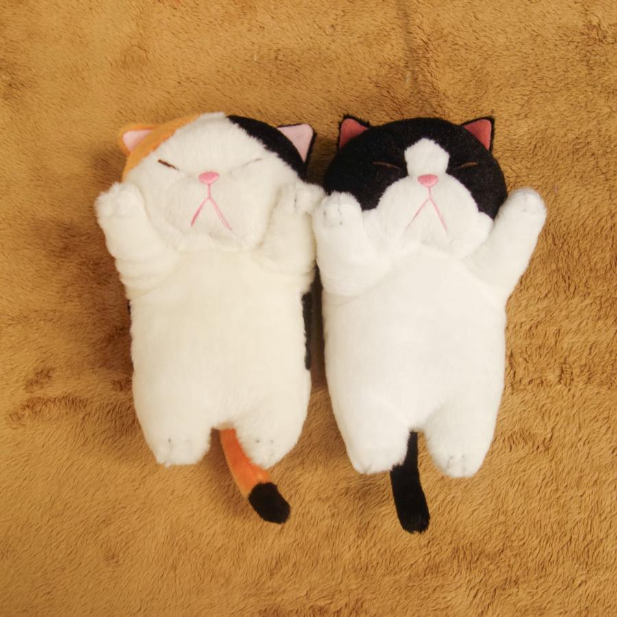 ぼうみたいなねこ ぬいぐるみ うつぶせ 猫 内藤デザイン研究所 送料別