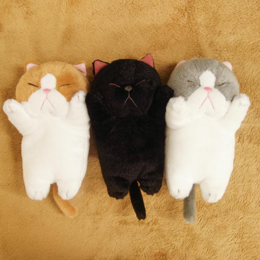 ぼうみたいなねこ ぬいぐるみ うつぶせ 猫 内藤デザイン研究所 送料別