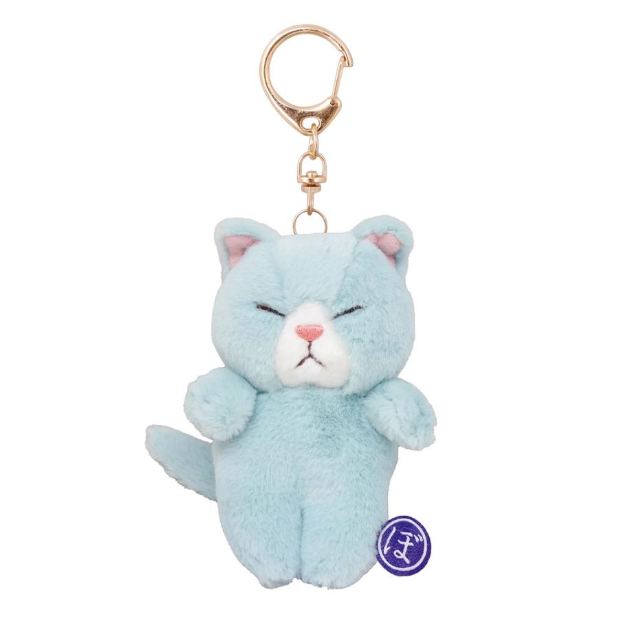 ぼうみたいなねこ マスコット ぬいぐるみ キーホルダー 猫 内藤