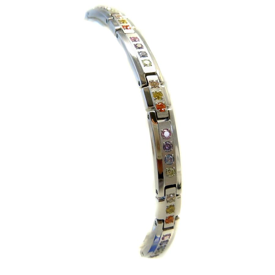 【MARE】ブレスレット　enlightened swarovski elements & germanium　0.55cm×19.0cm　170-mare | MARE | 01