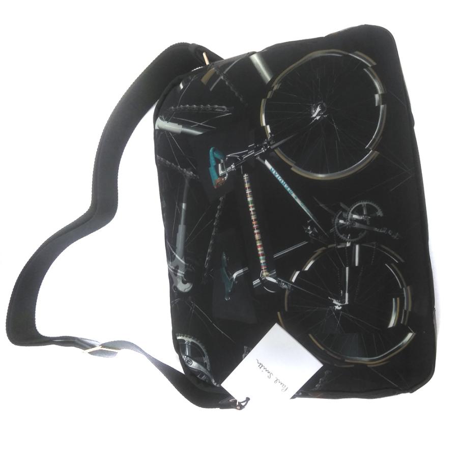 Paul smith　ポール・スミス　自転車柄　バッグ　ショルダー　新品未使用 Paul Smith 現品 ポールスミス クラシックミニプリント