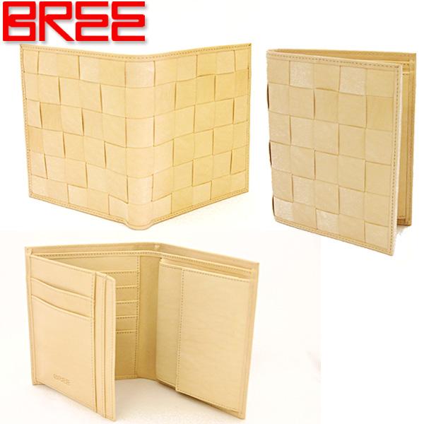 BREE bree ブリー：本革財布 ヌメ革財布 二つ折財布 NaturObra