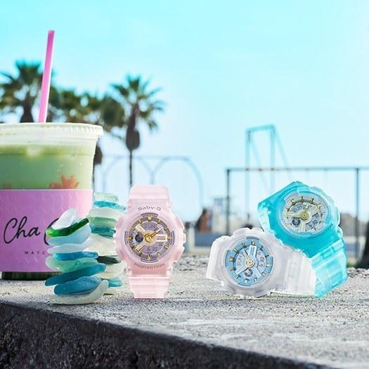 BABY-G CASIO腕時計 ベビーG Sea Glass Colors BA-110SC-7AJF 