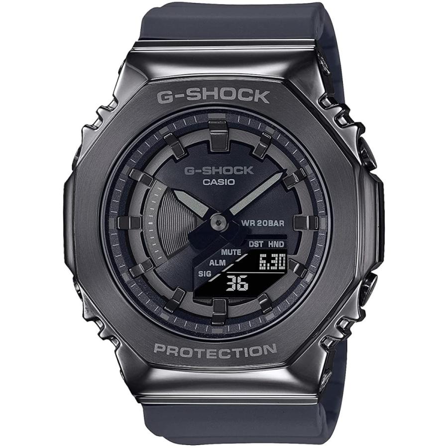 こ*ん様 カシオ G-SHOCK GM-S2100B メタルベゼル グレー G-SHOCK CASIO カシオ G-SHOCK ジ−ショック グレー メタルカバー GM