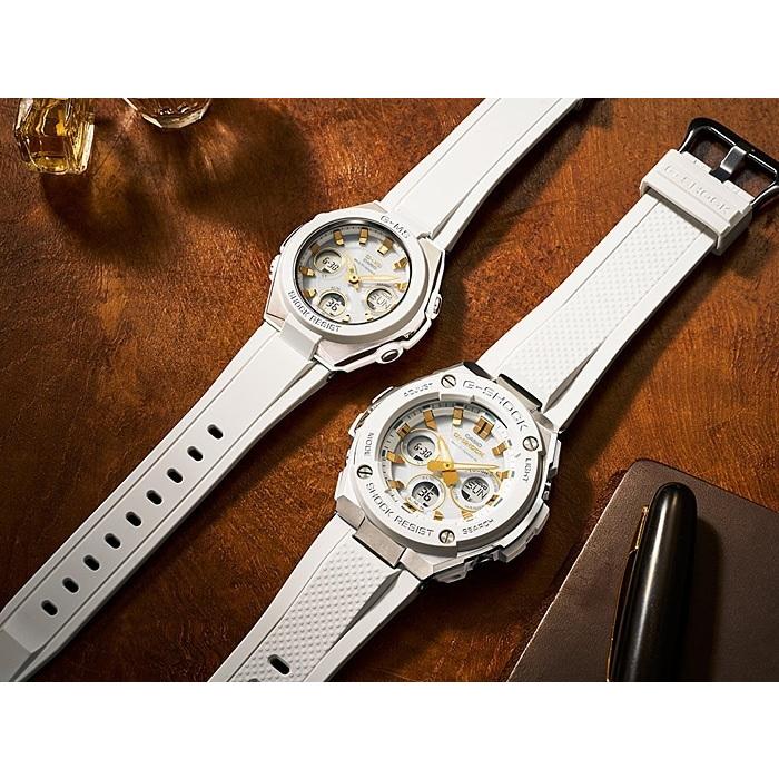 G-SHOCK CASIO腕時計 ジーショック G-STEEL ホワイト ミッドサイズ GST 