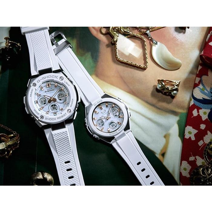 G-SHOCK CASIO腕時計 ジーショック G-STEEL ホワイト ミッドサイズ GST