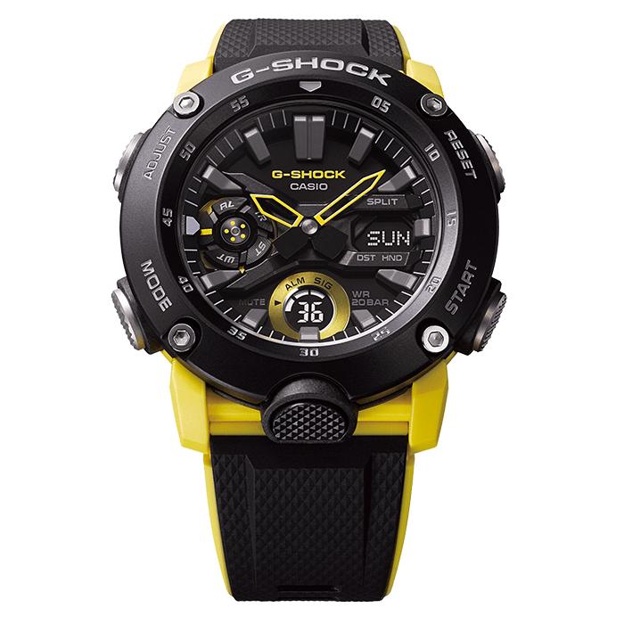 G-SHOCK カシオ 腕時計 GA-2000-1A9JF イエロー デジアナ - メルカリ G