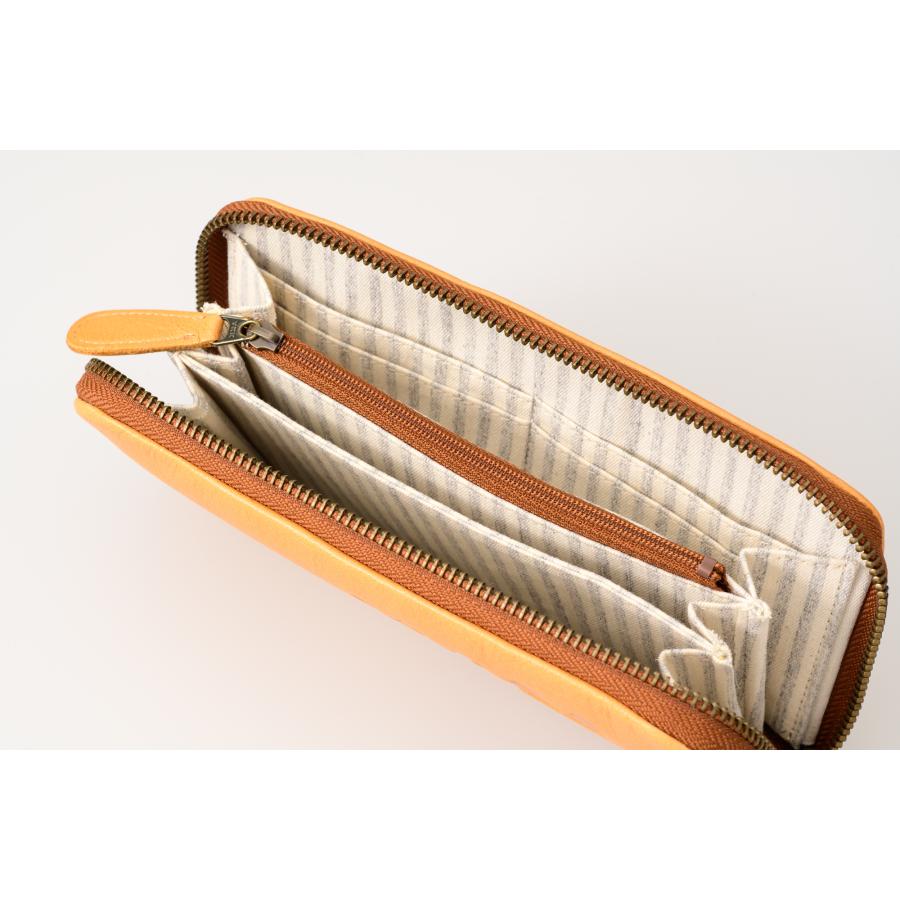 moz（モズ） 長財布 86001 レディース 本革 大容量 シンプル ラウンド 