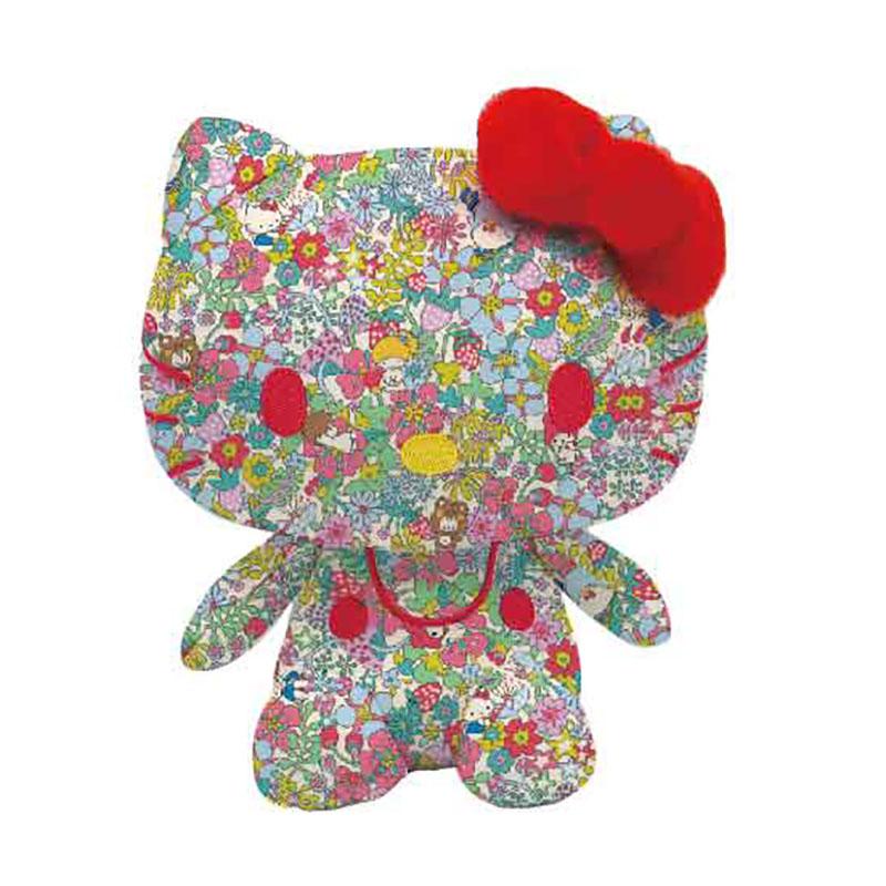 リバティ・ファブリックス×ハローキティ ぬいぐるみ Sサイズ 190376  