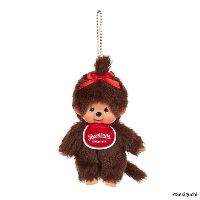 新品 世界の名画 浮世絵 モンチッチ キーホルダーmonchhichi 1639 Sekiguchi World Famous Art Monchhichi Plush Keychain Ukiyo-e