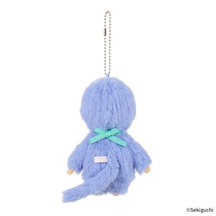 セキグチ モンチッチ COLORS カラーズ キーチェーン ブルー 226993