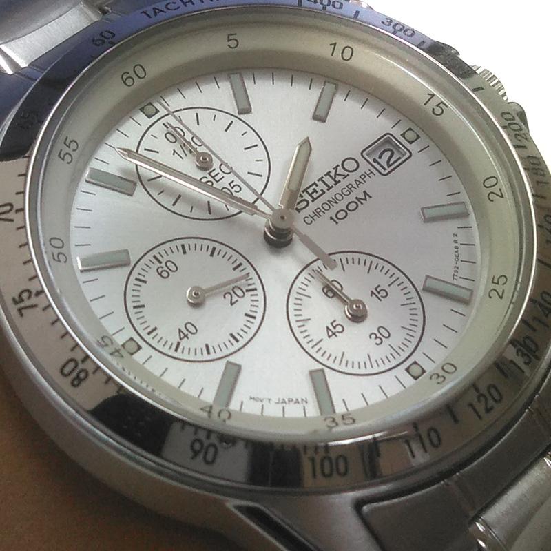 SEIKO　セイコー 逆輸入 メンズ　腕時計　盤面シルバー　クロノグラフ　SND363PC | SEIKO | 03