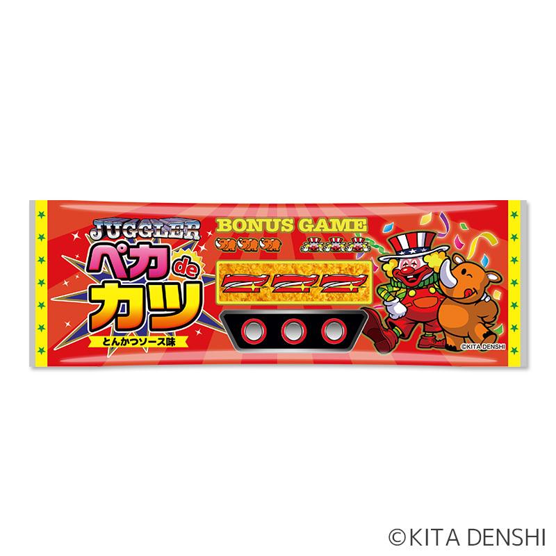 360個単位　ジャグラー ペカdeカツ（とんかつソース味）　360個（ケース単位）