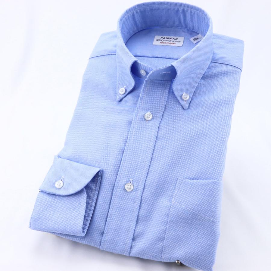 FAIRFAX（フェアファクス） ワイシャツ 形態安定 ボタンダウン ドレス