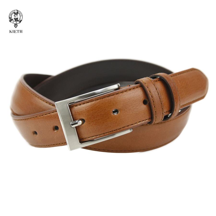 割引発見 ブラウン メンズ ドレスベルト Kieth キース ソフトシボ ギフト 結婚式 日本製 父の日 フリーサイズ ビジネス 30mm幅 牛革 レザー ベルト Social And Co Fr
