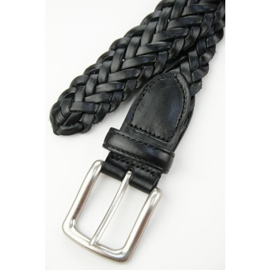 美しい キース Kieth メッシュ ベルト メンズ ブラック 8本編み レザー 牛革 30mm幅 フリーサイズ 日本製 父の日 結婚式 ギフト Aynaelda Com