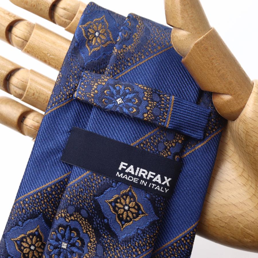 フェアファックス FAIRFAX ハンドメイドネクタイ FAIRFAX ネクタイ フェアファクス イタリア製 ハンドメイド