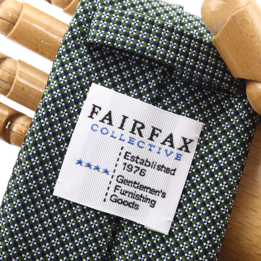 FAIRFAX ネクタイ ビジネス フェアファクス マイクロ 小紋 FAIRFAX ネクタイ ビジネス フェアファクス マイクロ 小紋