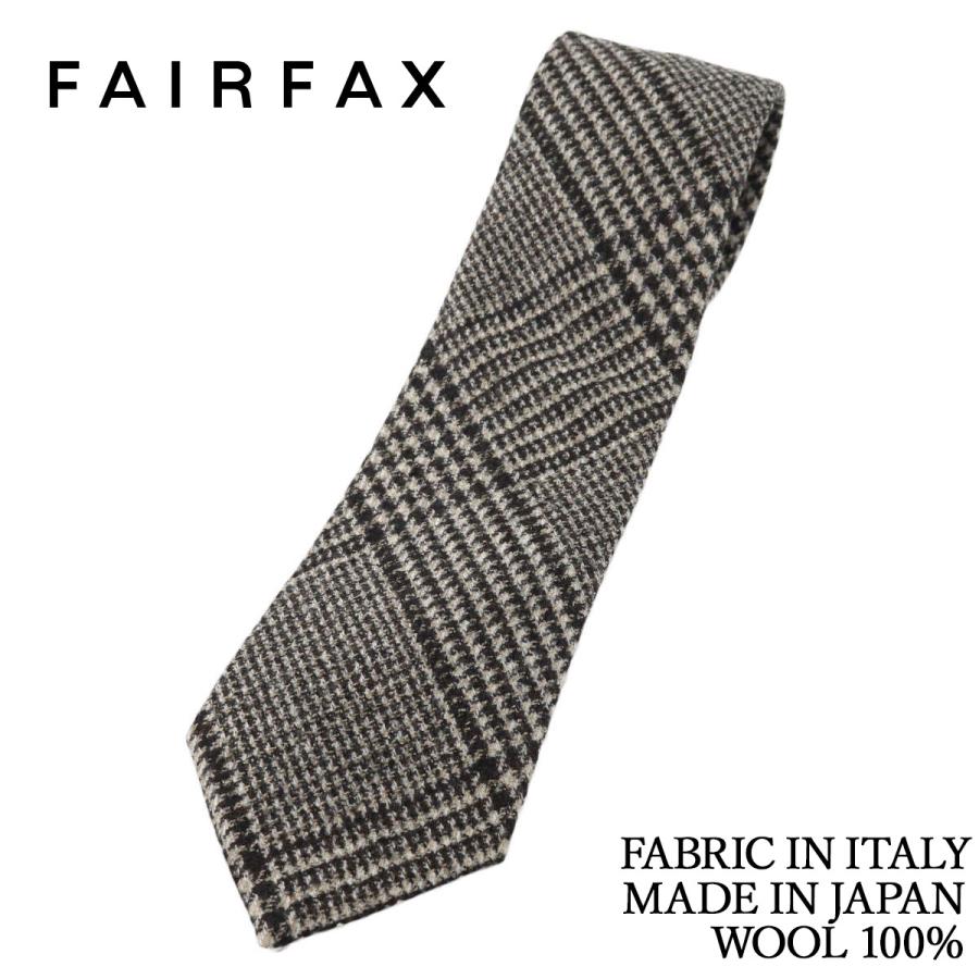 FAIRFAX（フェアファクス） ネクタイ ビジネス ブランド ウールタイ