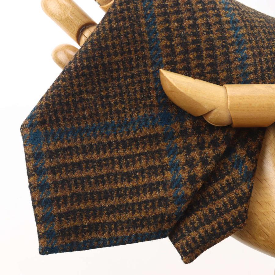 レトロコーデ】 チェック ウールスーツ ヴァレンティノ ネクタイ