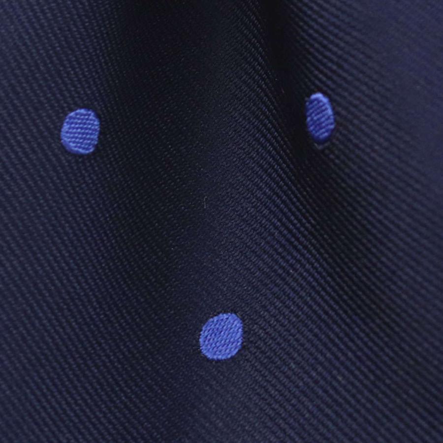 JOHN COMFORT ネクタイ ビジネス ジョンコンフォート ドット ネイビー