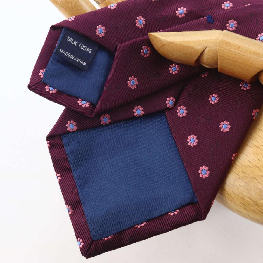 FAIRFAX（フェアファクス） ネクタイ ビジネス ブランド 花柄小紋