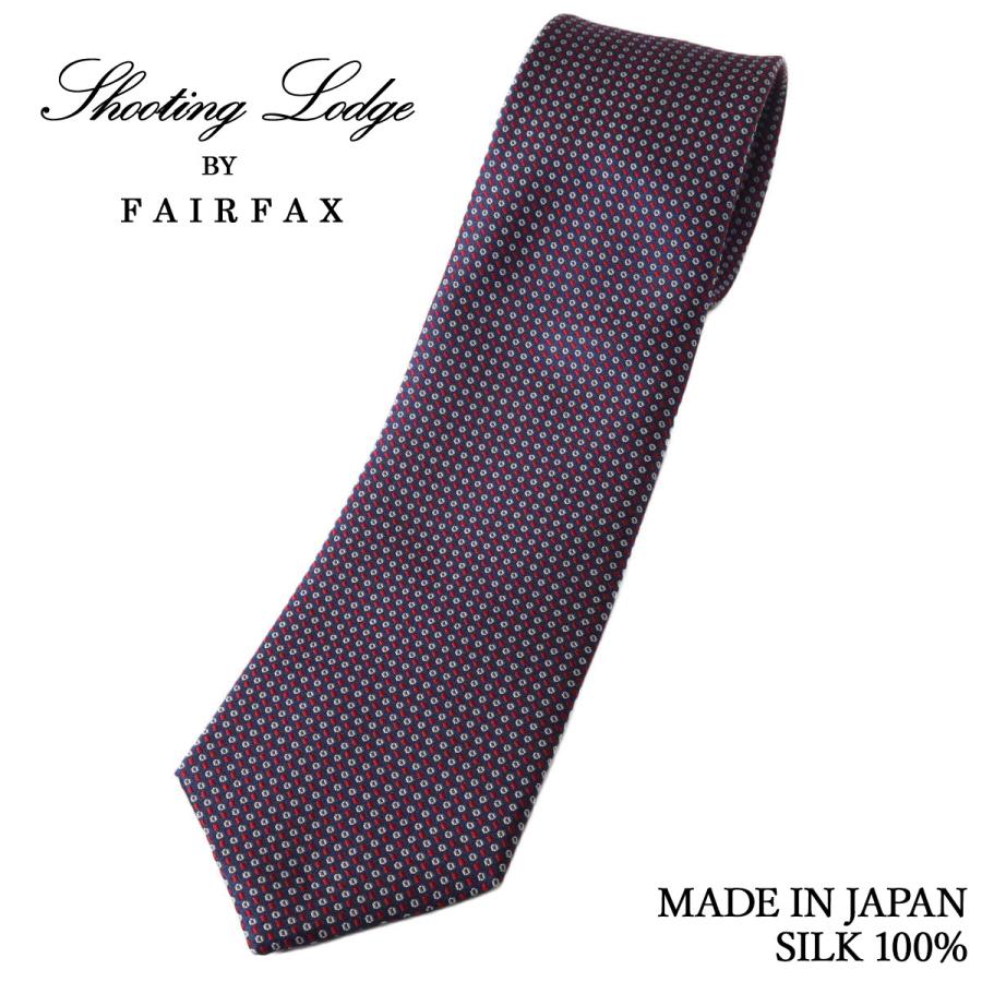 FAIRFAX（フェアファクス） ネクタイ ビジネス ブランド マイクロ小紋