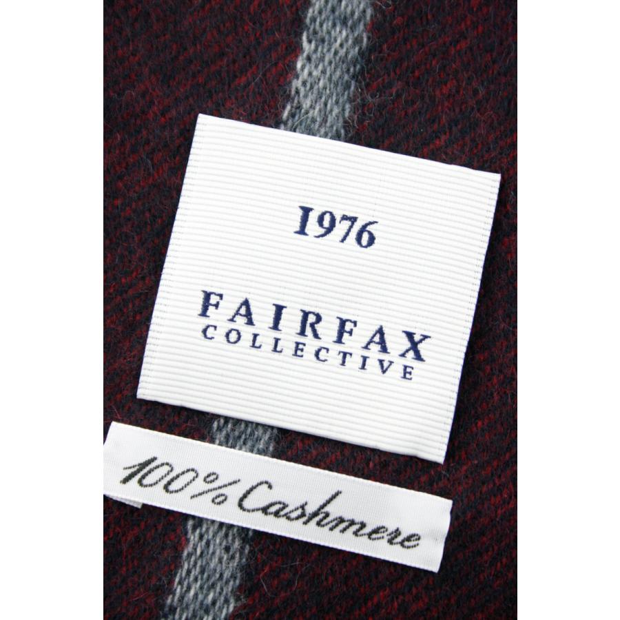 FAIRFAX マフラー フェアファクス メンズ カシミヤ 100