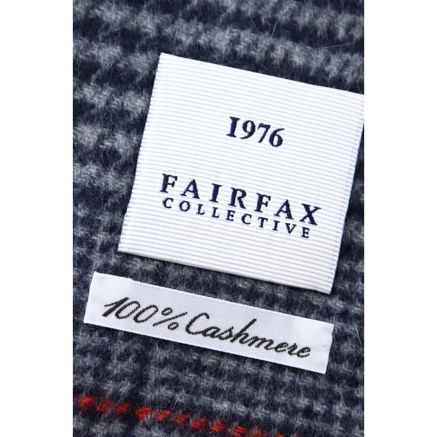 FAIRFAX マフラー フェアファクス メンズ カシミヤ 100% グレン FAIRFAX マフラー フェアファクス メンズ カシミヤ 100% グレン