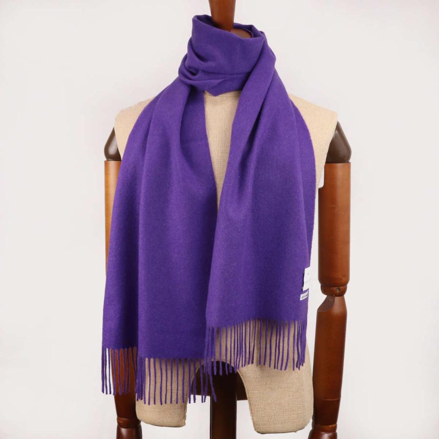 FAIRFAX（フェアファクス） マフラー メンズ 無地 カシミヤ100