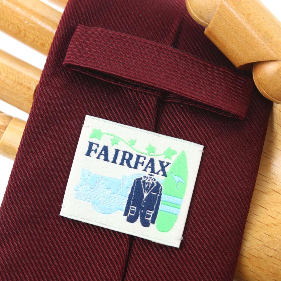 FAIRFAX（フェアファクス） ネクタイ ビジネス ブランド ソリッドタイ