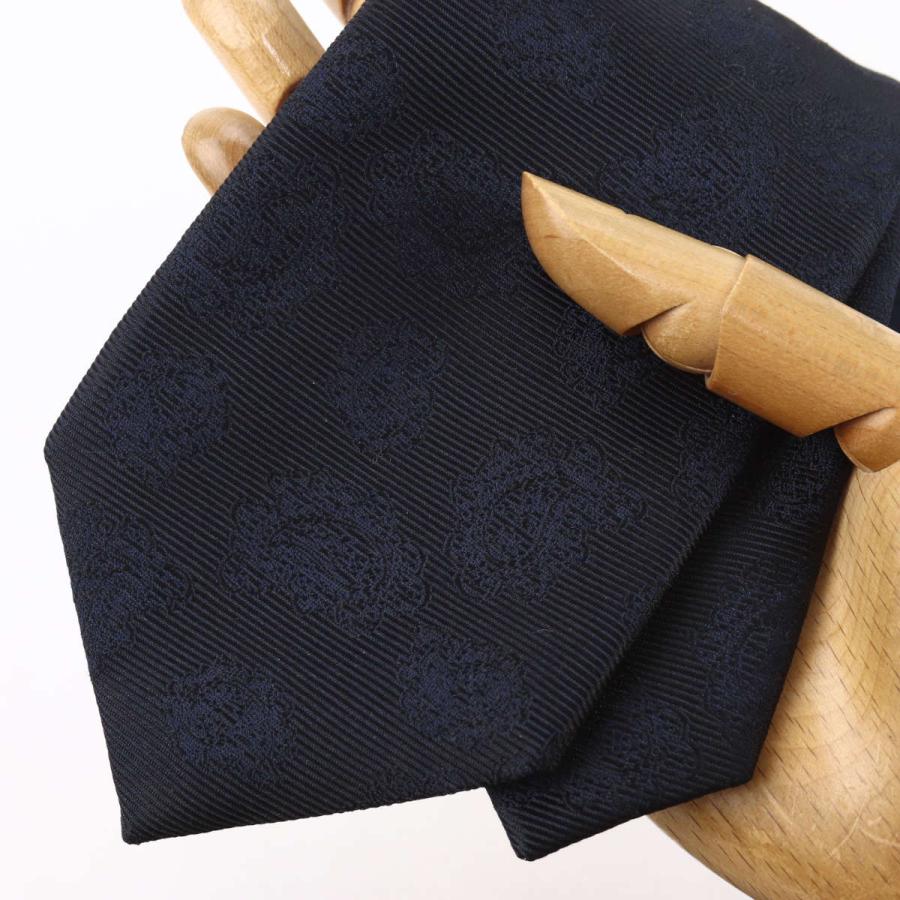 FAIRFAX（フェアファクス） ネクタイ ビジネス ブランド 無地 ブラック