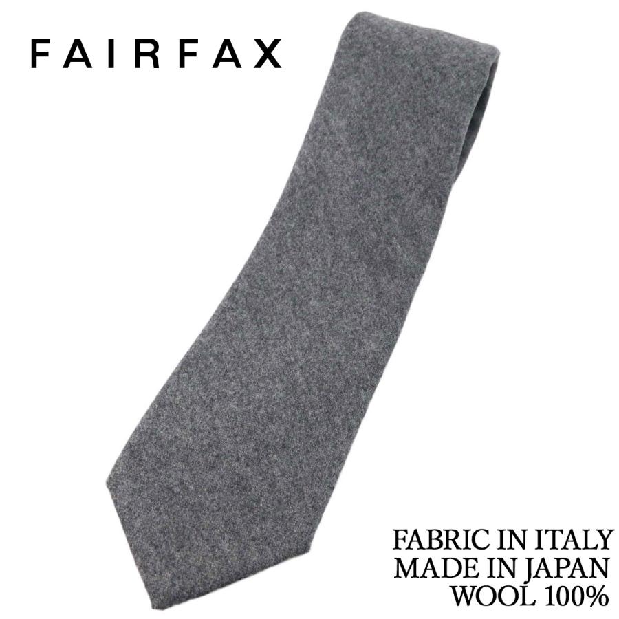 FAIRFAX（フェアファクス） ネクタイ ビジネス ブランド ウールタイ