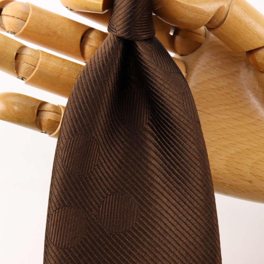 フェアファクス FAIRFAX ネクタイ ビジネス 無地 シャドードット ブラウン レップ シルク100% 日本製 メンズ ソリッド |入学式 卒業式 就職祝い プレゼント 人気 | FAIRFAX | 01