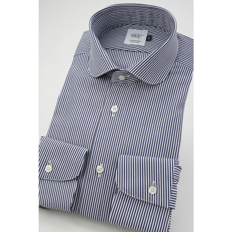 ドレスシャツ メンズ ラウンドカラー シャツ ロンドンストライプ 日本製 綿100 Easy Iron スリム ウィンザーノット Windsorknot クリスマス 結婚式 ギフト Rd4648 ドレスシャツshopウィンザーノット 通販 Yahoo ショッピング