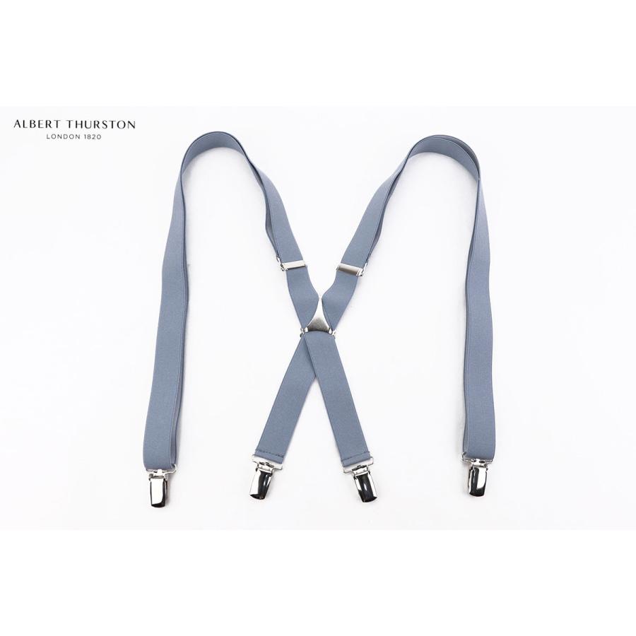 美品 アルバートサーストン サスペンダー 切手柄 イギリス製 アルバートサーストン サスペンダー ゴルフ リミテッドエディション