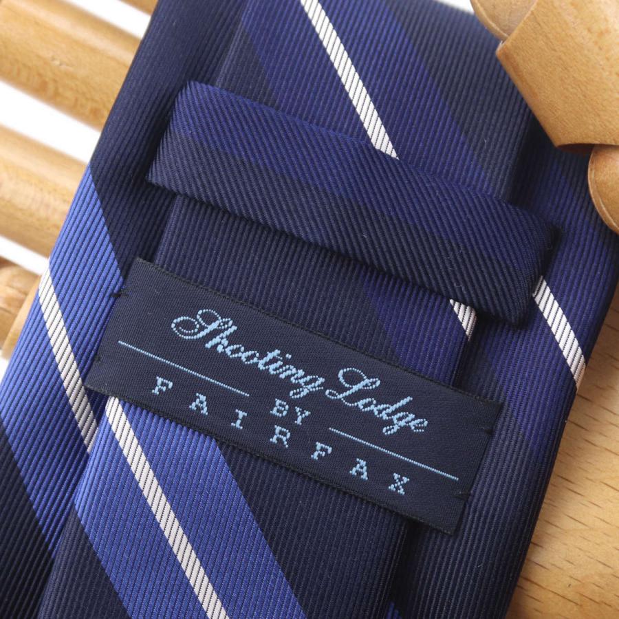 FAIRFAX（フェアファクス） ネクタイ ビジネス ブランド ストライプ